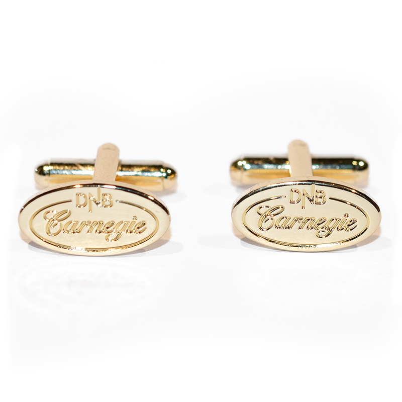 carnegie manchettknappar guld tum